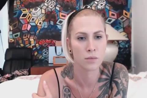 large tits blond lady-man Masturbating Watch Part