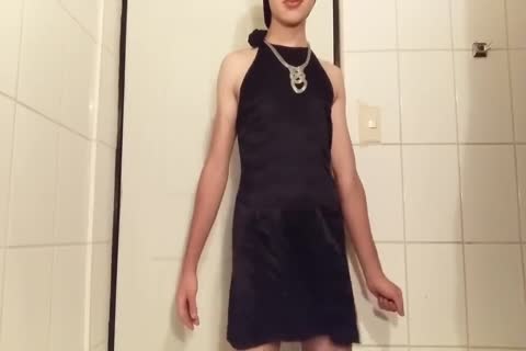 filthy Logdicked Ladyboy In filthy skirt