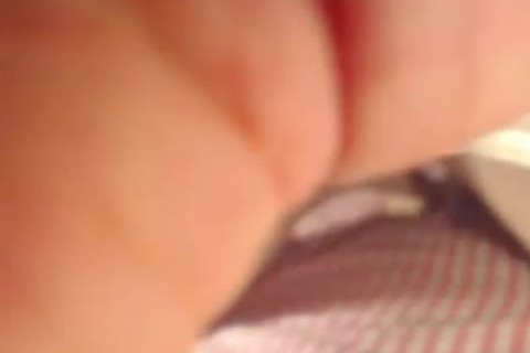 tasty Chinese Transgirl In kinky pantyhose jerking off Her sleazy ramrod