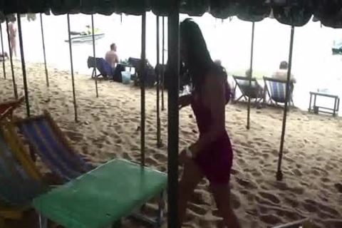 oriental lady-twink Provokes The Cameraman