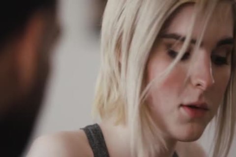 TS Ella Kissed And Gently Grabs The penis Of Her Ex-stepdad Ricky