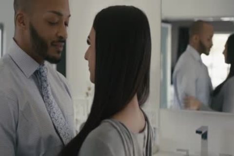 yummy tranny Khloe Kay Masterfully Sucks guys gigantic penis