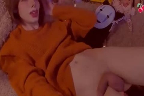 pleasant tranny chick Shows Her Hard wang