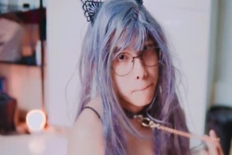 slutty asian Sissy Cat anal