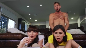 Trans Angels - Natalie Mars & Wesley Woods POV sucking cock