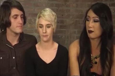 three-some WITH A asian TRANGENDER WOMAN