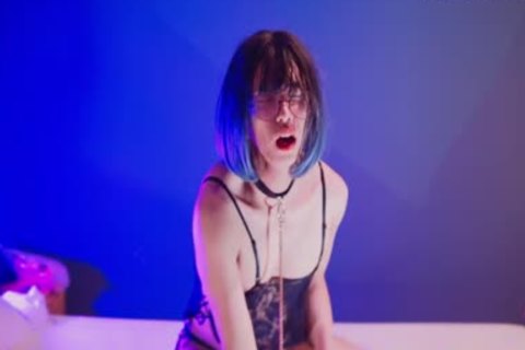 horny asian Sissy butthole In lingerie