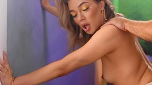 TransAngels.com: Tattooed Emma Rose demonstrates natural boobs