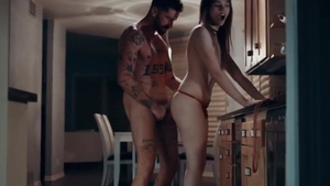 Party Goer TS Lets Stepbro raw Her ass To Keep Silent