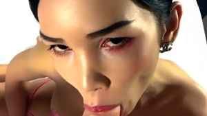 Ladyboy Maew nice-looking enormous Tit FlipFlop Sex hardcore