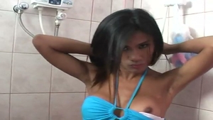 naughty Ladyboy In A baths
